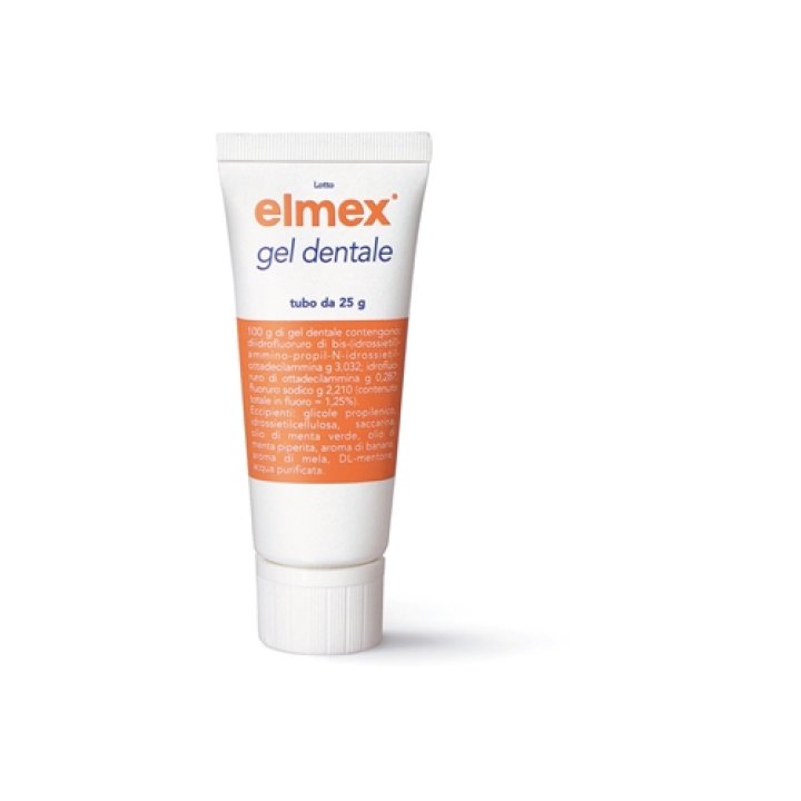 ELMEX 30,32 MG/G / 2,87 MG/G / 22,1MG/G GEL DENTALE