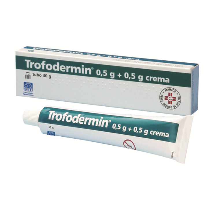 TROFODERMIN CREMA DERMATOLOGICA 0,5+0,5 30 GR