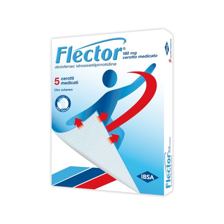 FLECTOR 180 MG CEROTTO MEDICATO 5 CEROTTI