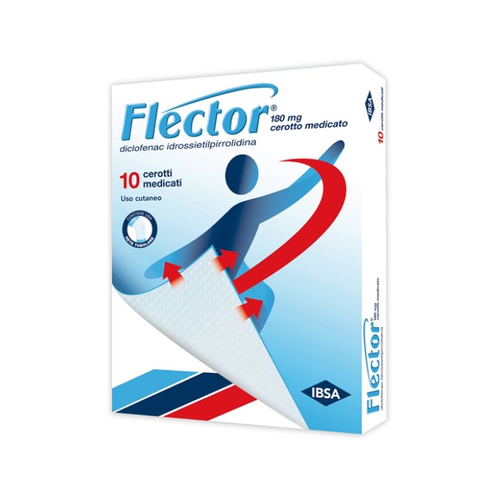 FLECTOR 180 MG CEROTTO MEDICATO 10 CEROTTI