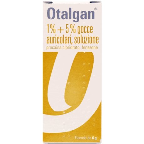 OTALGAN 1% + 5% CCE AURICOLARI, SOLUZIONE