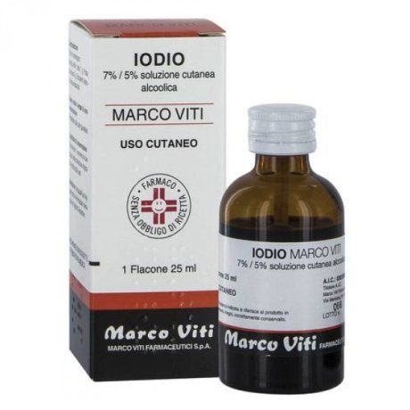 IODIO MARCO VITI 7%/5% SOLUZIONE CUTANEA ALCOLICA