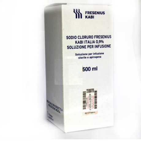 SODIO CLORURO (FRESENIUS KABI)*1 flacone EV 500 ml 0,9%