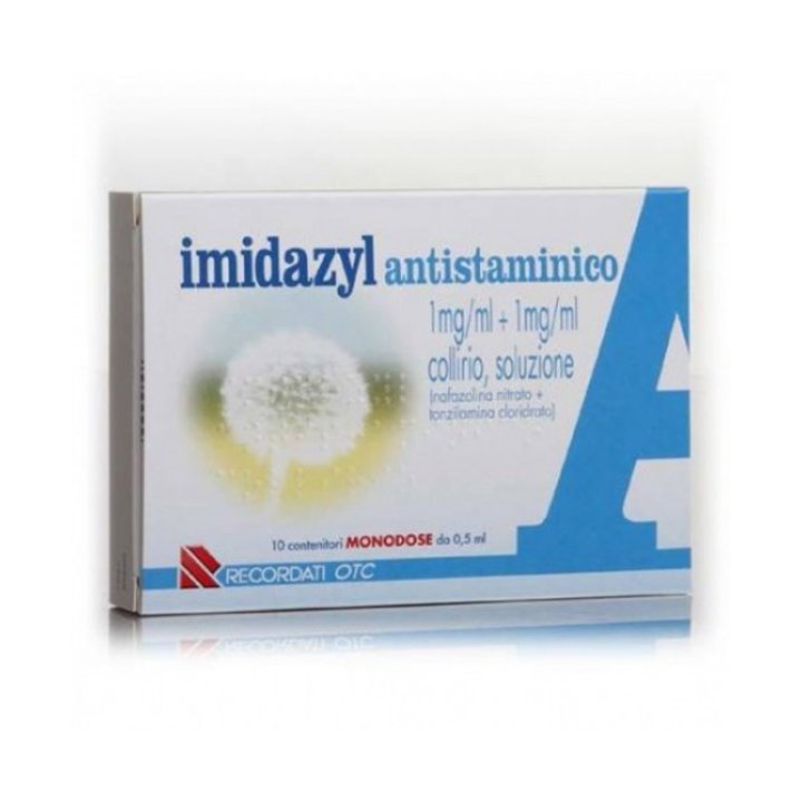 Imidazyl antistaminico 1mg/ml + 1mg/ml collirio