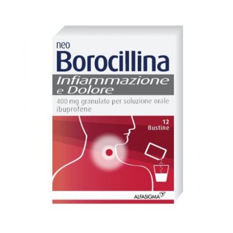 NEOBOROCILLINA INFIAMMAZIONE E DOLORE 400 MG GRANULATO PER SOLUZIONE ORALE