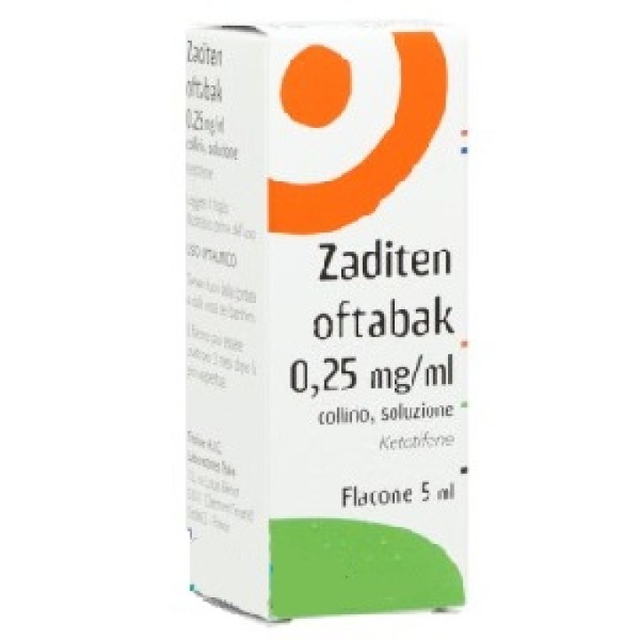 ZADITEN OFTABAK 0,25 MG/ML COLLIRIO SOLUZIONE