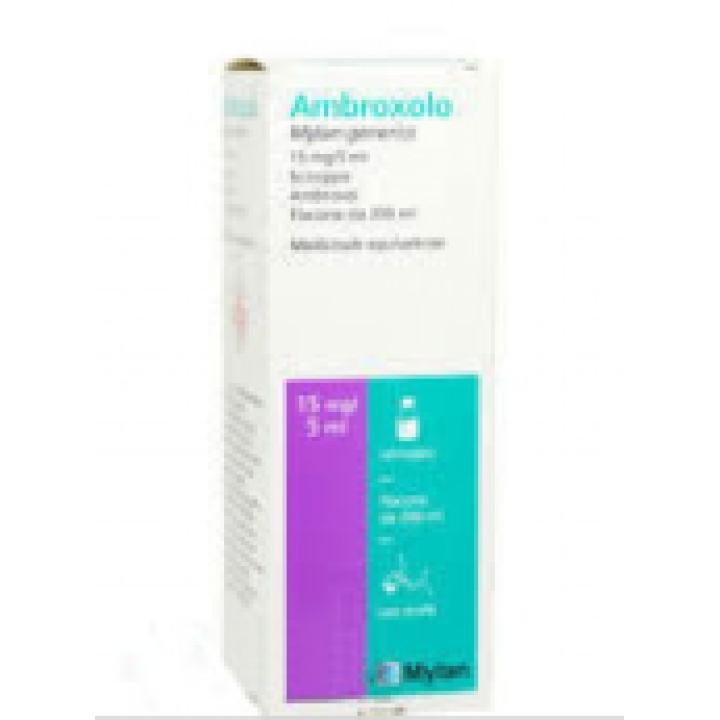 AMBROXOLO MYLAN GENERICS 15 MG/5 ML SCIROPPO