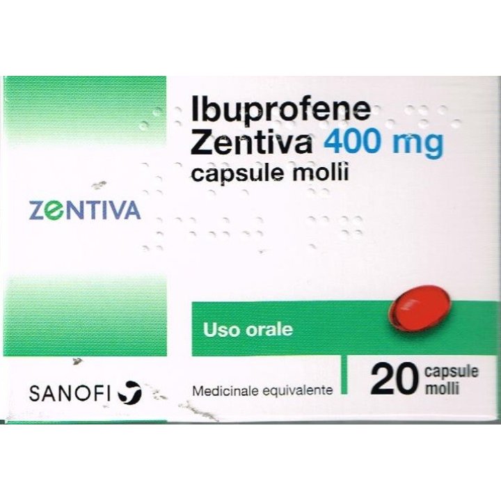 IBUPROFENE ZENTIVA CAPSULE MOLLI