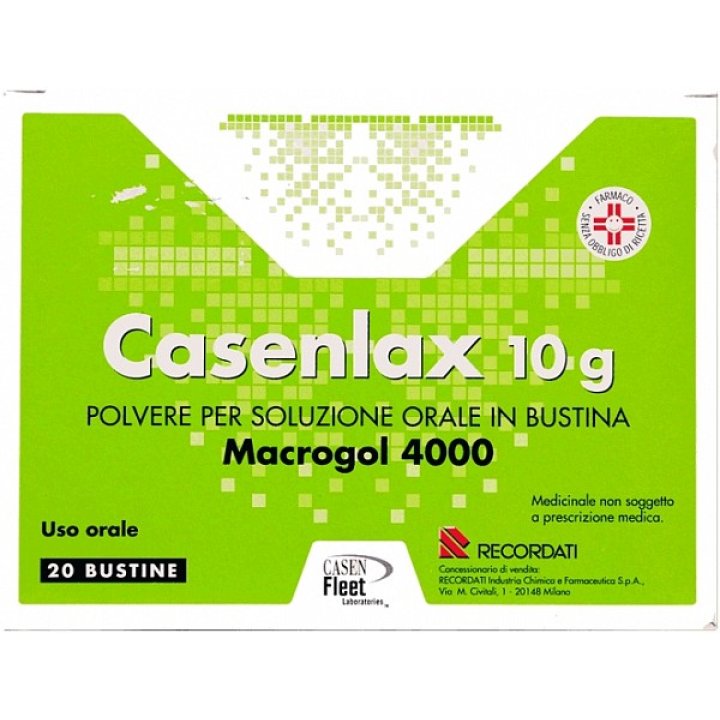 CASENLAX 10 G POLVERE PER SOLUZIONE ORALE IN BUSTINA