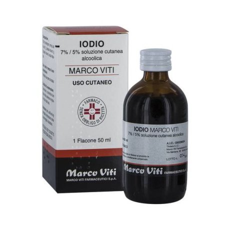 IODIO MARCO VITI 7%/5% SOLUZIONE CUTANEA ALCOLICA