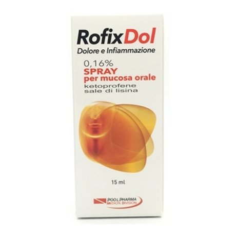 ROFIXDOL INFIAMMAZIONE E DOLORE 0,16% SPRAY PER MUCOSA ORALE