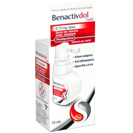 BENACTIVDOL LA 8,75 MG/DOSE SPRAY PER MUCOSA ORALE, SOLUZIONE