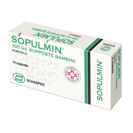 SOPULMIN BB 10SUPP 100MG