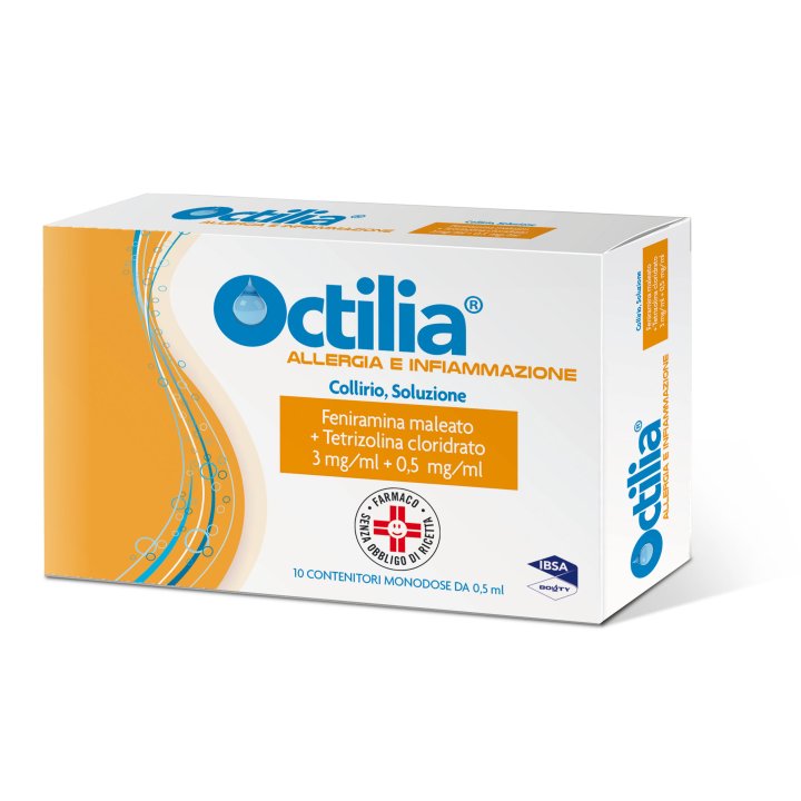 OCTILIA ALLERGIA E INFIAMMAZIONE 3 MG/ML + 0,5 MG/ML COLLIRIO, SOLUZIONE