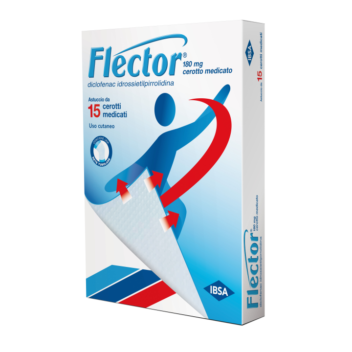 FLECTOR 180 MG CEROTTO MEDICATO