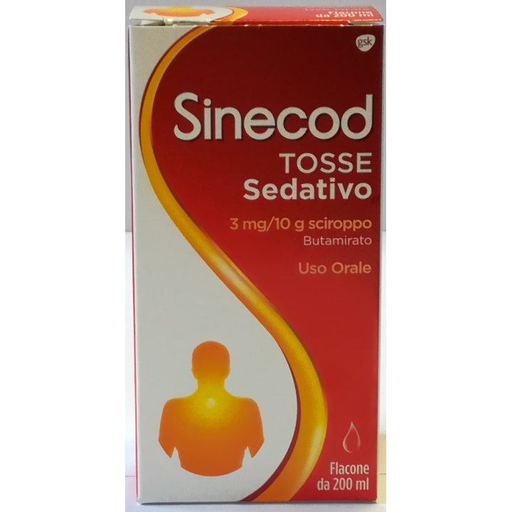 SINECOD TOSSE SEDATIVO 200ML 3MG/10G