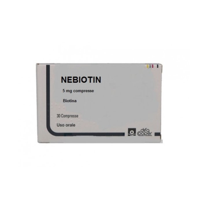 NEBIOTIN 5 MG COMPRESSE