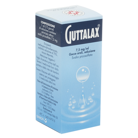 GUTTALAX 7,5 MG/ML CCE ORALI, SOLUZIONE