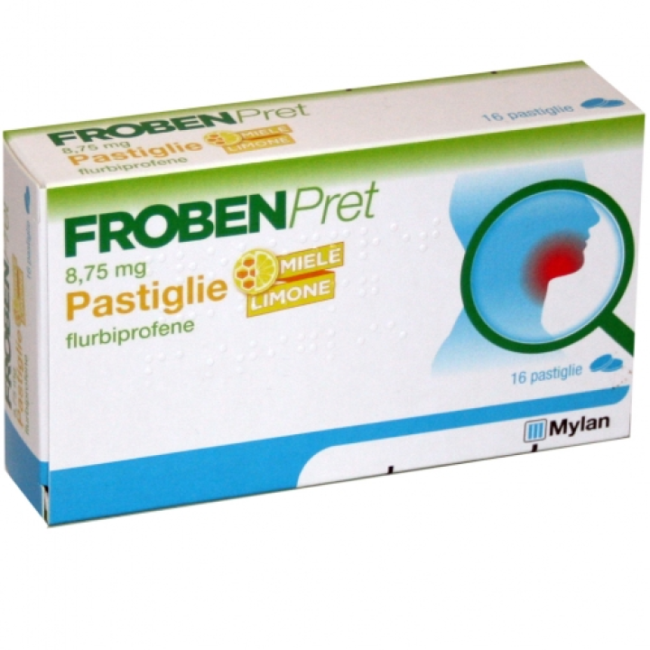 FROBENPRET 8,75 MG PASTIGLIE GUSTO LIMONE E MIELE