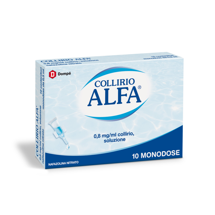 COLLIRIO ALFA 0,8 MG/ML COLLIRIO, SOLUZIONE