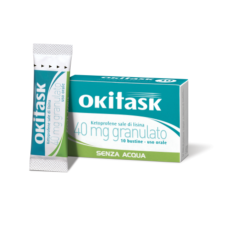 OKITASK 10 BUSTINE 40 MG GRANULATO