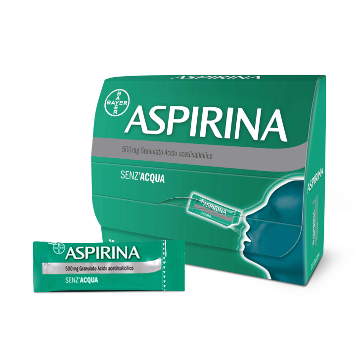 ASPIRINA 500 MG GRANULATO