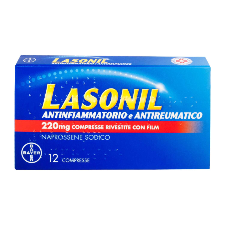 LASONIL ANTINFIAMMATORIO E ANTIREUMATICO 220 MG COMPRESSE 12 RIVESTITE CON FILM