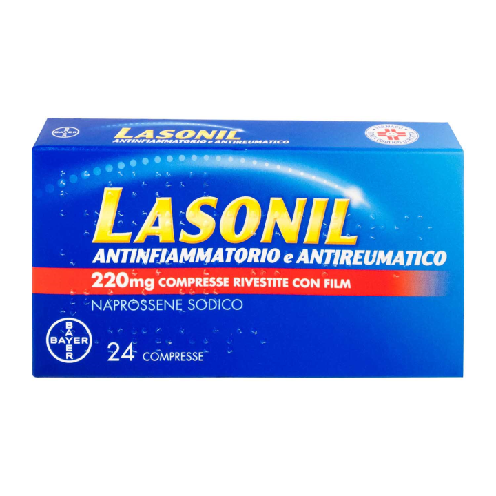 LASONIL ANTINFIAMMATORIO E ANTIREUMATICO 220 MG 24 COMPRESSE RIVESTITE CON FILM