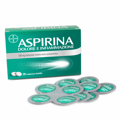 ASPIRINA DOLORE E INFIAMMAZIONE 500 MG