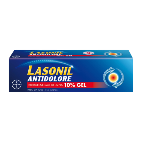 LASONIL ANTIDOLORE 10% GEL TUBO DA 120 GR