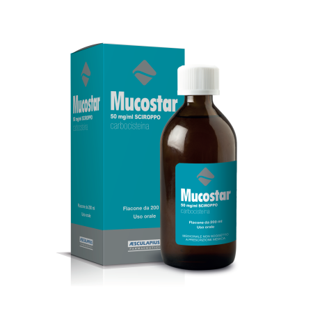 MUCOSTAR 50 MG/ML SCIROPPO