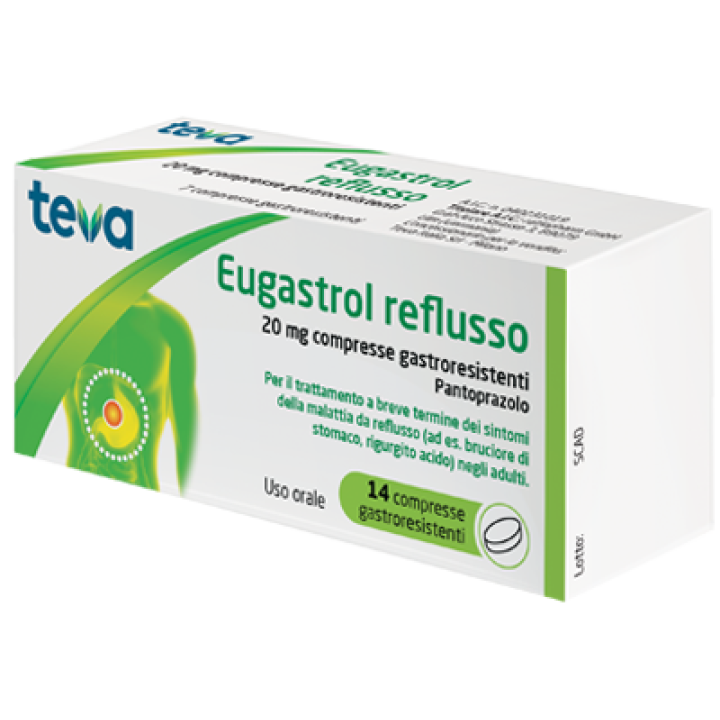 EUGASTROL REFLUSSO 20 MG COMPRESSE GASTRORESISTENTI