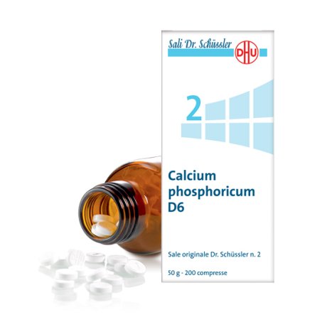 CALCIUM PHOSPHORICUM D6 SALE DR.SCHUSSLER N.2*D6 200 cpr flacone