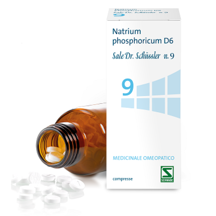 NATRIUM PHOSPHORICUM D6 SALE DR.SCHUSSLER N.9*D6 200 cpr flacone