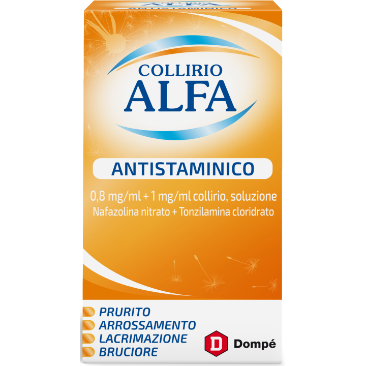 Collirio Alfa Antistaminico 0,8 mg/ml + 1mg/ml collirio