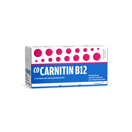 CO-CARNETINA B12 500 MG 2 MG POLVERE E SOLVENTE PER SOSPENSIONE ORALE