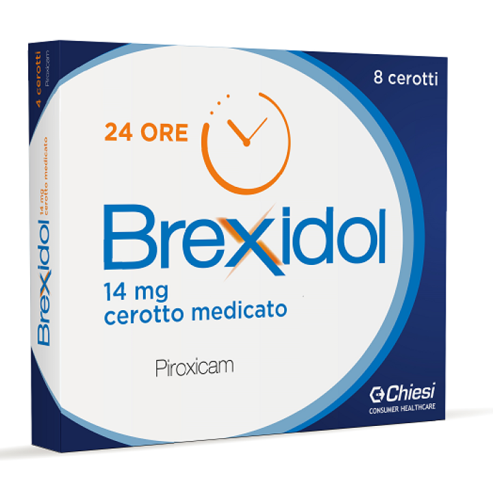 Brexidol 14mg cerotti medicati - confezione con 8 cerotti