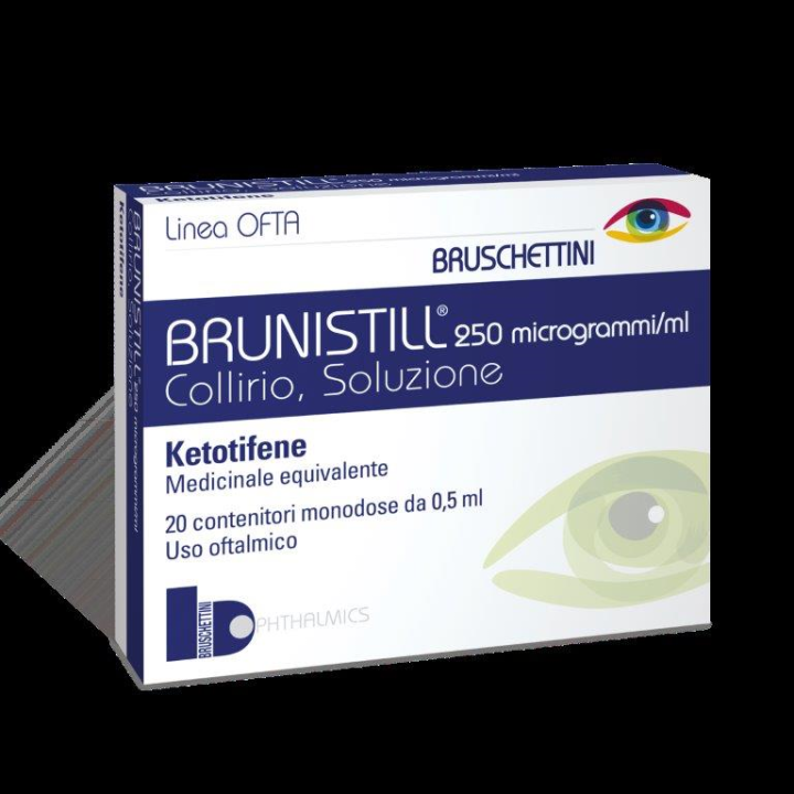 BRUNISTILL COLLIRIO 20 FL 0,5 ML