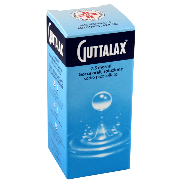 GUTTALAX*orale gtt 15 ml 7,5 mg/ml