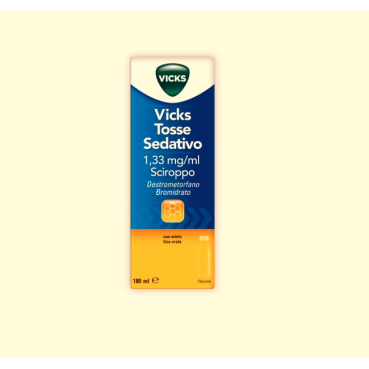 VICKS TOSSE SEDATIVO 1,33 MG/ML SCIROPPO