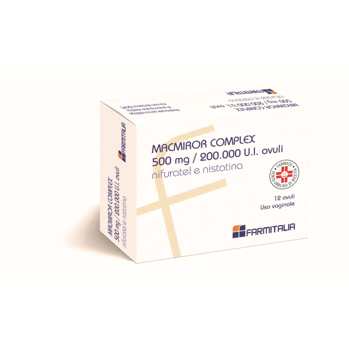 MACMIROR COMPLEX 500 MG + 200.000 U.I. OVULI