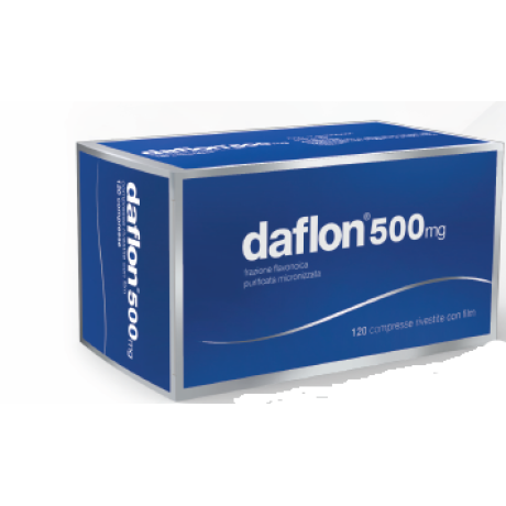 DAFLON 500 MG 120 COMPRESSE RIVESTITE