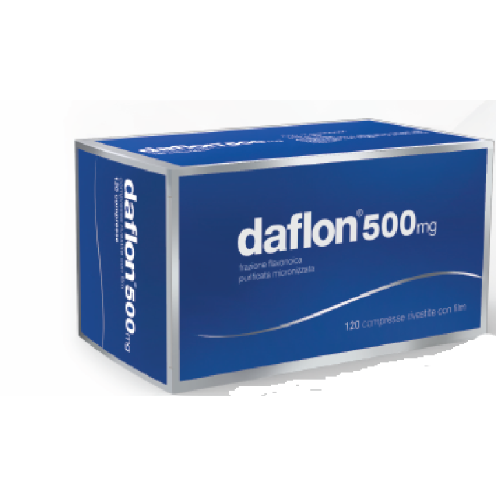 DAFLON 500 MG 120 COMPRESSE RIVESTITE