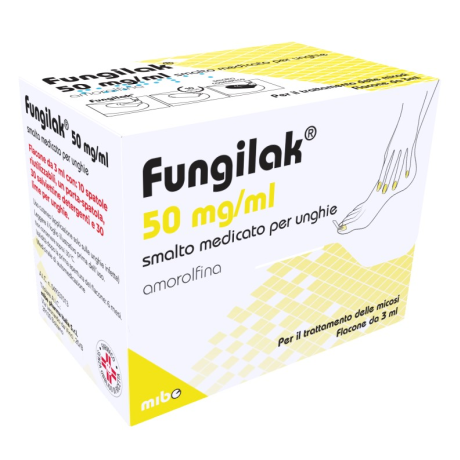 FUNGILAK 50 MG/ML SMALTO MEDICATO PER UNGHIE