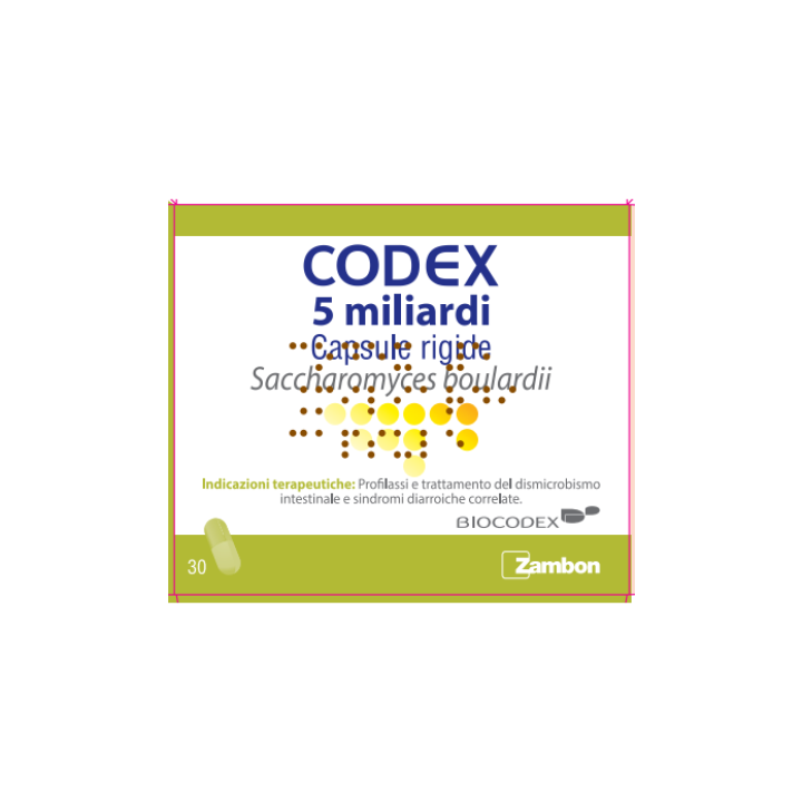 CODEX 5 MILIARDI CAPSULE RIGIDE