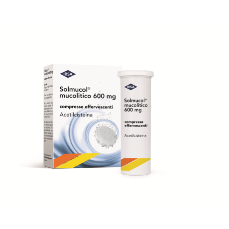 SOLMUCOL MUCOLITICO 600 MG COMPRESSE EFFERVESCENTI