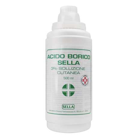 ACIDO BORICO SELLA 3% SOLUZIONE CUTANEA