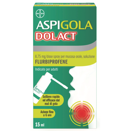 ASPIGOLADOLACT 8,75 MG/DOSE SPRAY PER MUCOSA ORALE SOLUZIONE