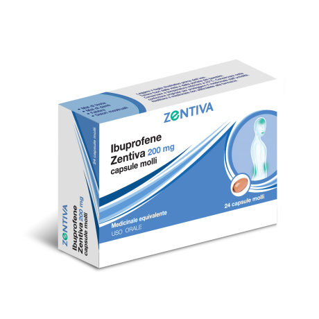 IBUPROFENE ZENTIVA CAPSULE MOLLI