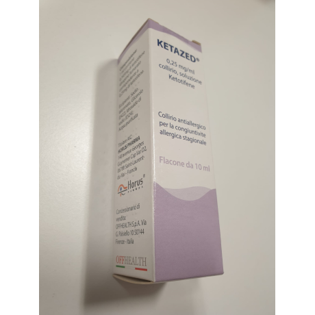 KETAZED 0,25 MG/ML COLLIRIO SOLUZIONE